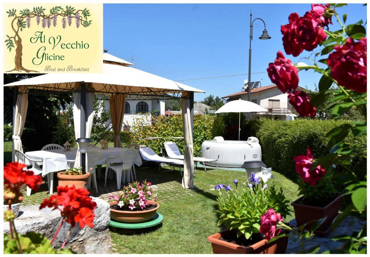 Al Vecchio Glicine Bed & Breakfast Gabria Bagian luar foto